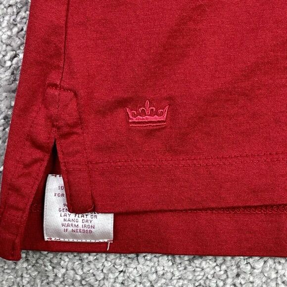 Peter Millar Polo Women’s Medium Red Luxury Cotton Golf Pride Align Technology - Picture 3 of 11